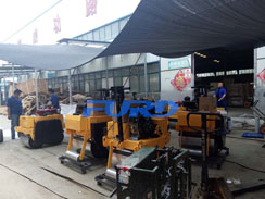 福瑞得微動態(tài)--手扶雙輪壓路機，手推式井蓋切割機，手扶抹光機等包裝發(fā)貨